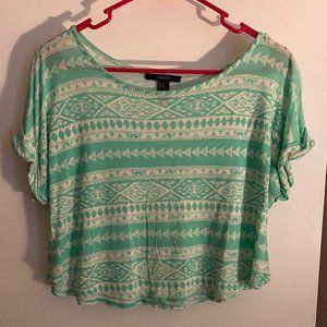 Forever 21 Crop Top Shirt